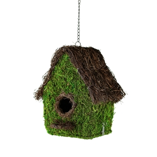 10" EMILY BIRDHOUSE, 4/CS