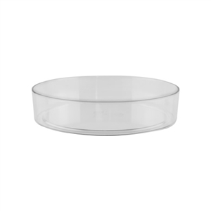 6" Designer Tray, Crystal,  Pack Size: 24