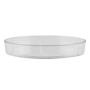 11" Designer Tray, Crystal,  Pack Size: 12