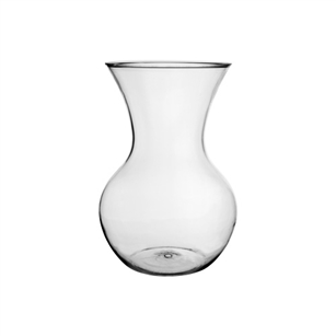 7" Sweetheart Vase, Crystal,  Pack Size: 12