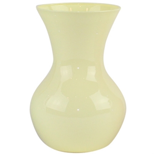 7" Sweetheart Vase, Seaside Yellow,  Pack Size: 12