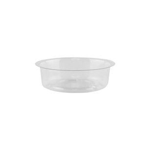 5" Saucer, Crystal,  Pack Size: 600