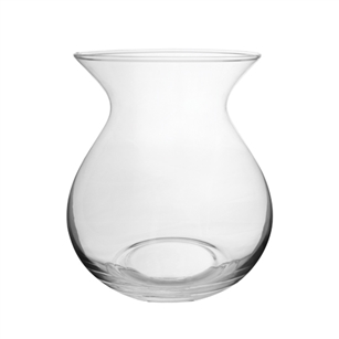 7" Lula Vase, Crystal,  Pack Size: 6