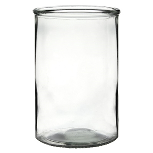 3 7/8" x 6" Cylinder, Crystal,  Pack Size: 12