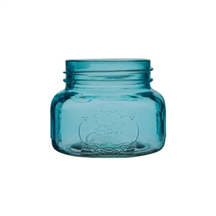 3 1/2" Jardin Vintage Jar, Vintage Blue,  Pack Size: 24