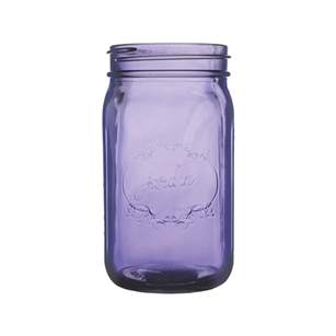 5 1/2" Jardin Vintage Jar, Vintage Purple,  Pack Size: 24