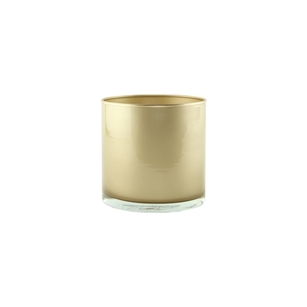 4" x 4" Cylinder, Champagne,  Pack Size: 12