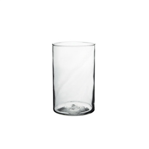 5" x 10" Cylinder, Crystal,  Pack Size: 6