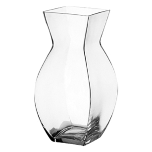 9" Reception Vase, Crystal,  Pack Size: 6