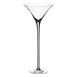 27 1/2" Martini Glass, Crystal,  Pack Size: 1