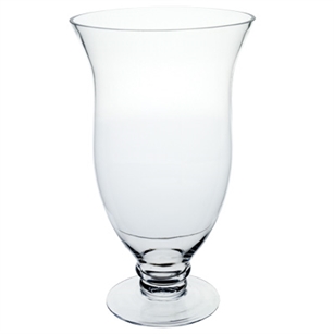 15 3/4" Mia Vase, Crystal,  Pack Size: 2