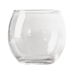 2 1/2" Roly Poly Votive, Crystal,  Pack Size: 36