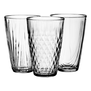 10" Cut Crystal Vase Asst, Crystal,  Pack Size: 6