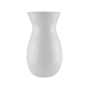 8" Jordan Vase, White,  Pack Size: 6