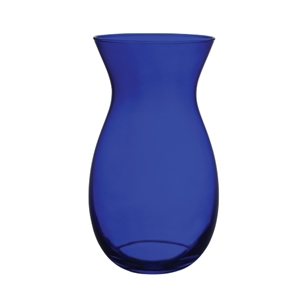 8" Jordan Vase, Cobalt,  Pack Size: 6