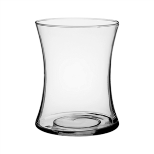 8" Gathering Vase, Crystal,  Pack Size: 6