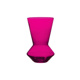 6 3/8" Fusion Vase, Raspberry,  Pack Size: 12