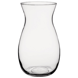 10 5/8" Jordan Vase, Crystal,  Pack Size: 6