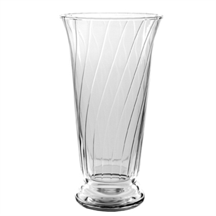 10 1/2" Romanesque Vase, Crystal,  Pack Size: 9