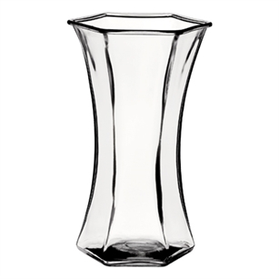 13" Flared Vase, Crystal,  Pack Size: 4