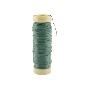 22 Gauge 1/2 lb Spool Wire, Green,  Pack Size: 96