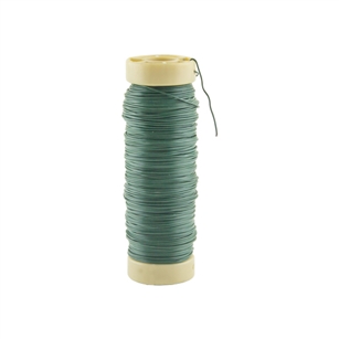 24 Gauge 1/2 lb Spool Wire, Green,  Pack Size: 96