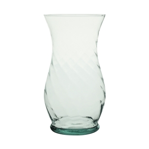 10 1/2" Optic Rose Vase, Crystal,  Pack Size: 6