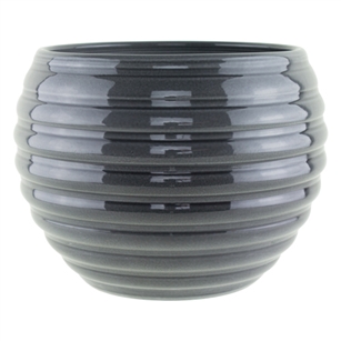 730 8 1/4" Pot, Glass Grey,  Pack Size: 4