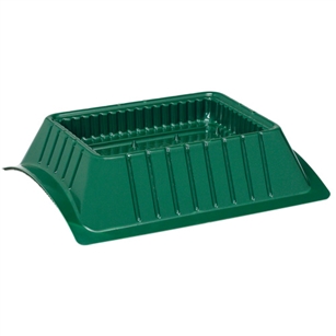 Casket Saddle, Green,  Pack Size: 18