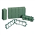 Garland Cage with AF, Green,  Pack Size: 28