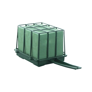 1/3 Brick Cage with Aquafoam, Green,  Pack Size: 12
