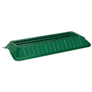 23" Double Casket Saddle, Green,  Pack Size: 12