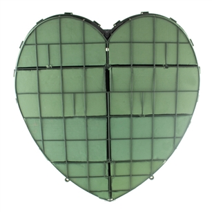24" Solid Heart, Green,  Pack Size: 2