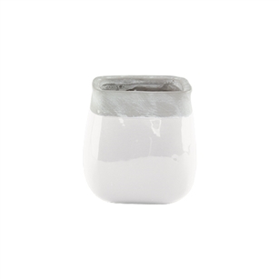 5 5/8" Soren Vase, White,  Pack Size: 6