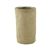 6 1/4" Round Burlap w/Glass, Natural Burlap,  Pack Size: 12