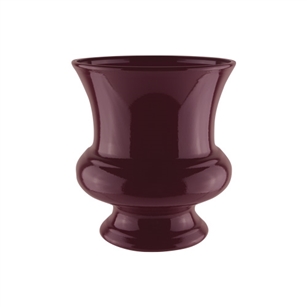 7 3/4" Designer Urn, Black Cherry,  Pack Size: 12