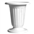 11 1/4" Pedestal Urn, White,  Pack Size: 12