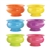 5" Pedestal Bowl, Popsicle Assortment,  Pack Size: 24