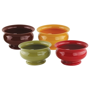 5" Pedestal Bowl, Safari Assortment,  Pack Size: 24