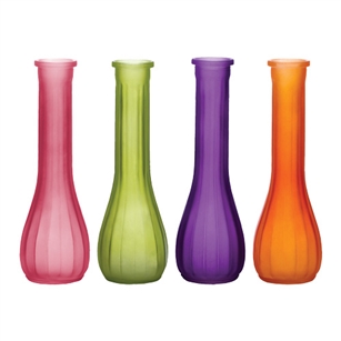 8 1/2" Bud Vase, Breeze Assortment,  Pack Size: 24