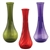 9" Bud Vase Asst, Market Fresh Assortment,  Pack Size: 18