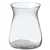 8" Cinched Hurricane Vase, Crystal,  Pack Size: 4