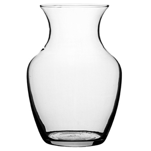 7" Sweetheart Vase, Crystal,  Pack Size: 12