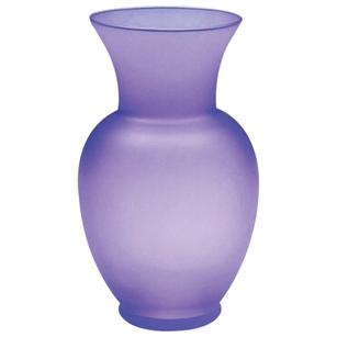 11" Spring Garden Vase, Violet Frost,  Pack Size: 4