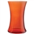 8" Gathering Vase, Translucent Orange,  Pack Size: 6