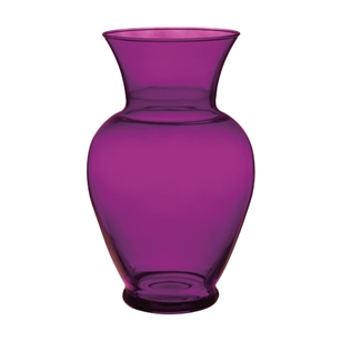 8 3/4" Spring Garden Vase, Purple Passion,  Pack Size: 6