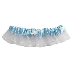 Garter - Bridal Blue