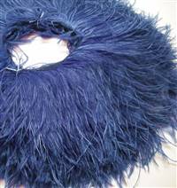 Ostrich Feather Fringe 6-7" Purple - 2 Yards