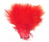 Strung Turkey Marabou 4-5" Dyed Red - Per 1/2 lb