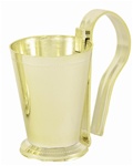 Small Pew Clips W/ Mint Julep Cups - Gold (Case of 24)